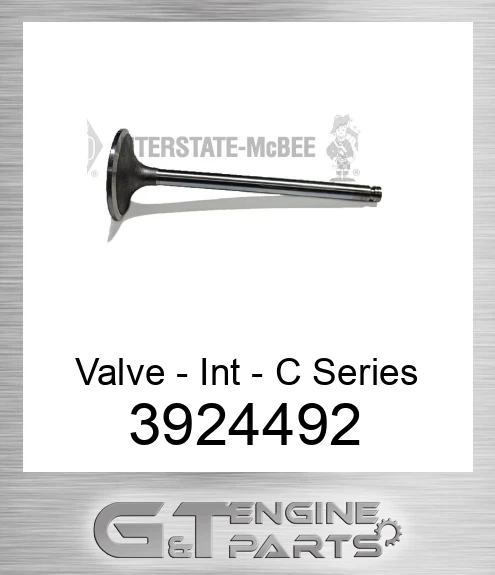 3924492 Valve - Int - C Series