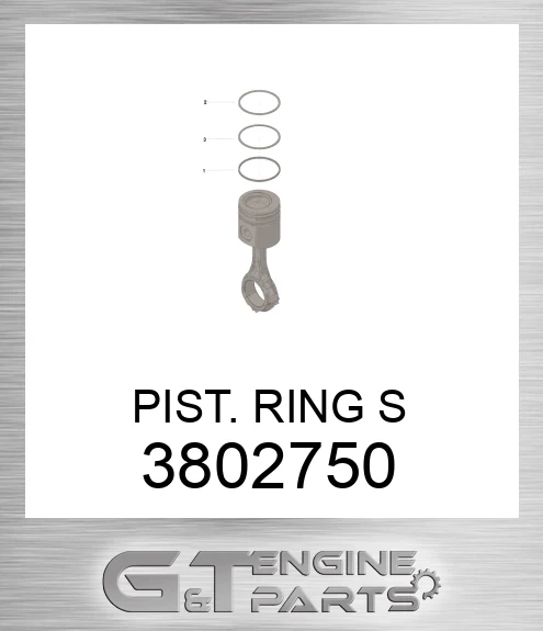 3802750 PIST. RING S