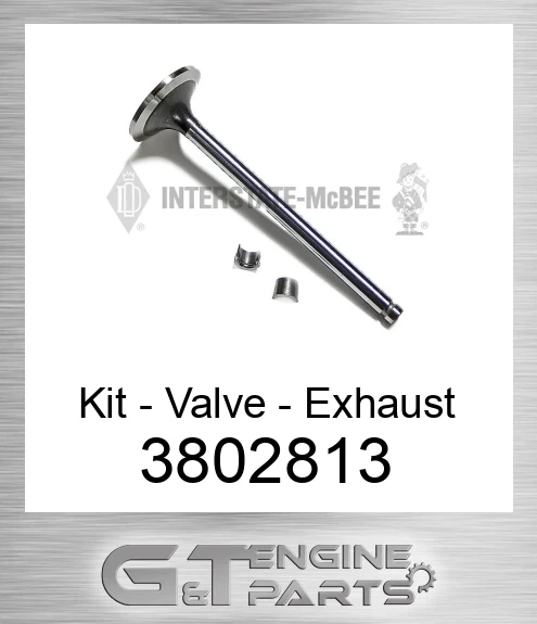 3802813 Kit - Valve - Exhaust