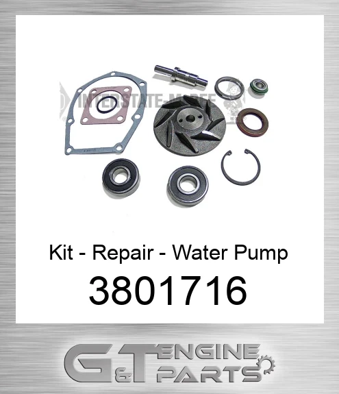 3801716 Kit - Repair - Water Pump