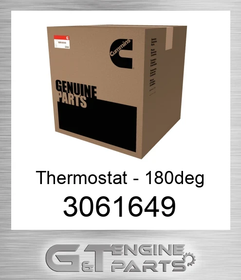 3061649 Thermostat - 180deg