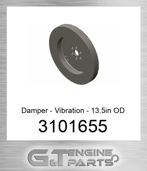3101655 Damper - Vibration - 13.5in OD