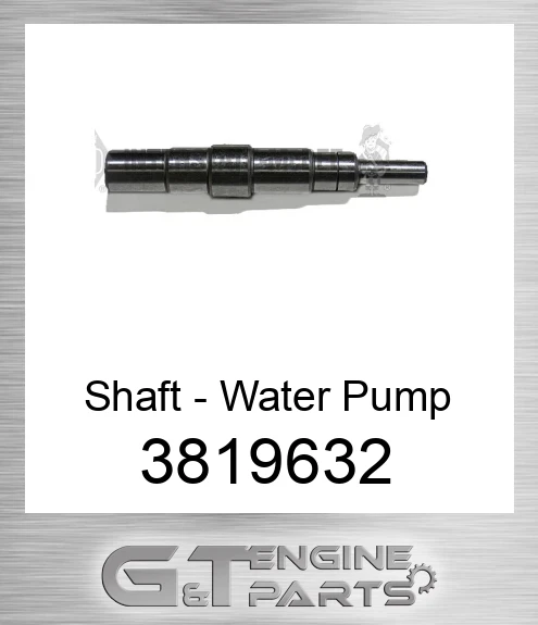 3819632 Shaft - Water Pump