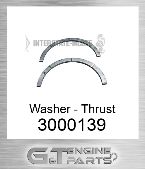 3000139 Washer - Thrust