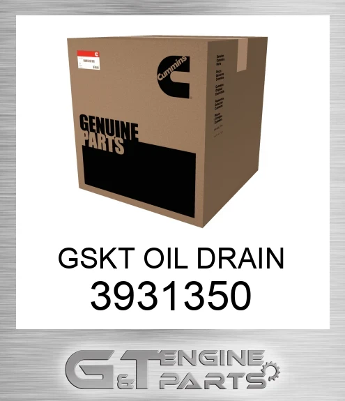3931350 GSKT OIL DRAIN