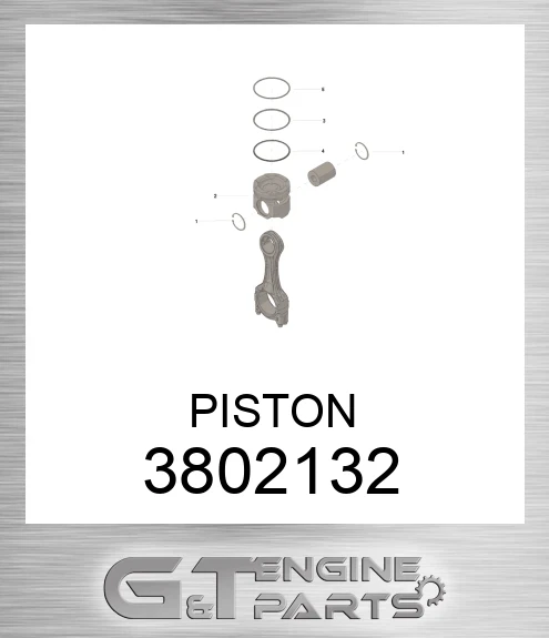 3802132 PISTON
