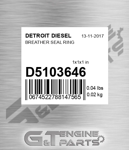 D5103646 BREATHER SEAL RING
