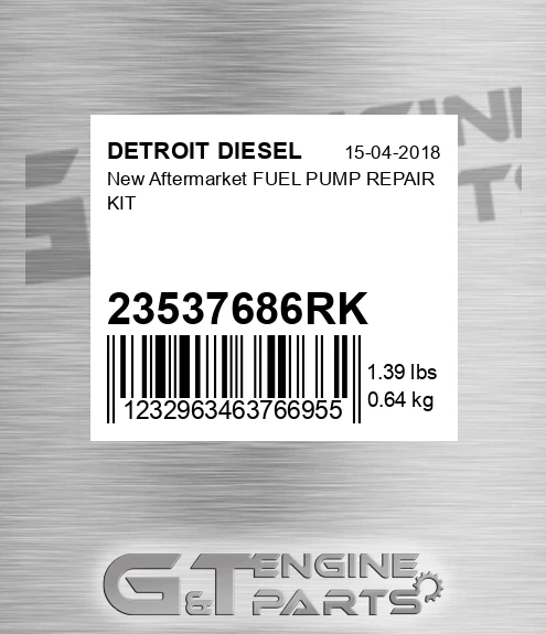 23537686RK Repair Kit - Fuel Pump - S60