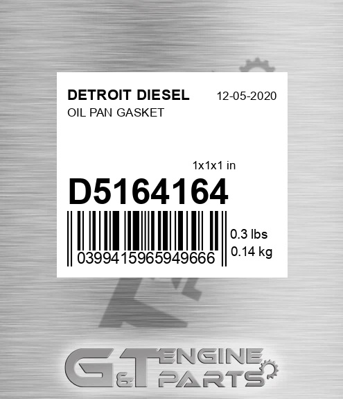 D5164164 OIL PAN GASKET