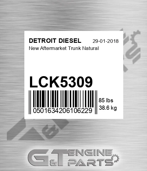 LCK5309 Kit - Cylinder w/o Liner