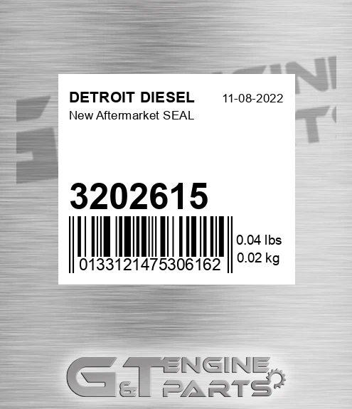 3202615 Seal - Tach Drive Cover