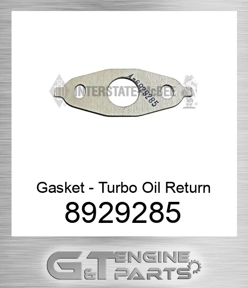8929285 Gasket - Turbo Oil Return