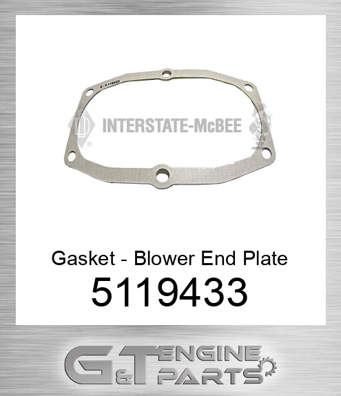 5119433 Gasket - Blower End Plate