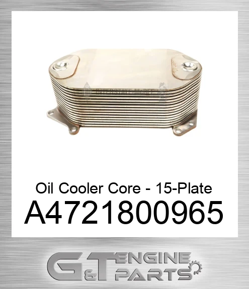 A4721800965 Oil Cooler Core - 15-Plate