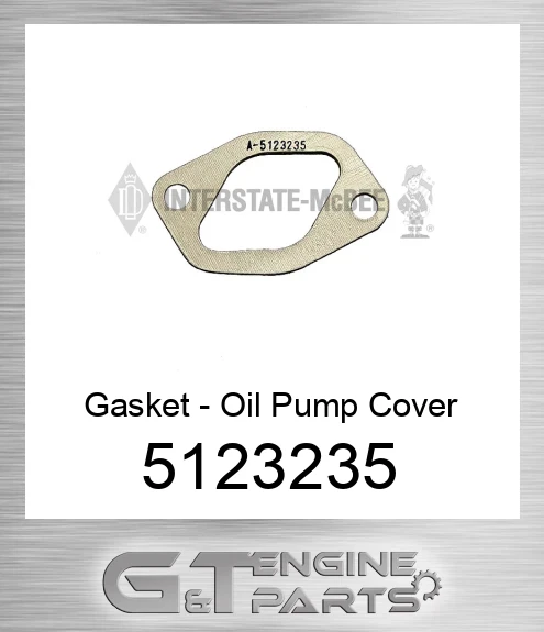 5123235 Gasket - Oil Pump Cover