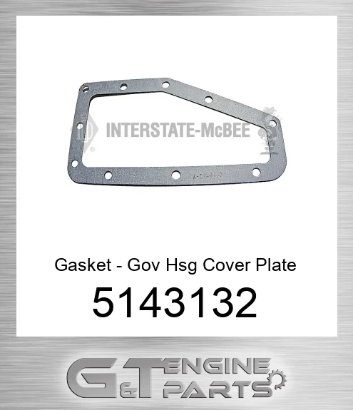 5143132 Gasket - Gov Hsg Cover Plate