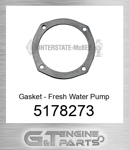 5178273 Gasket - Fresh Water Pump