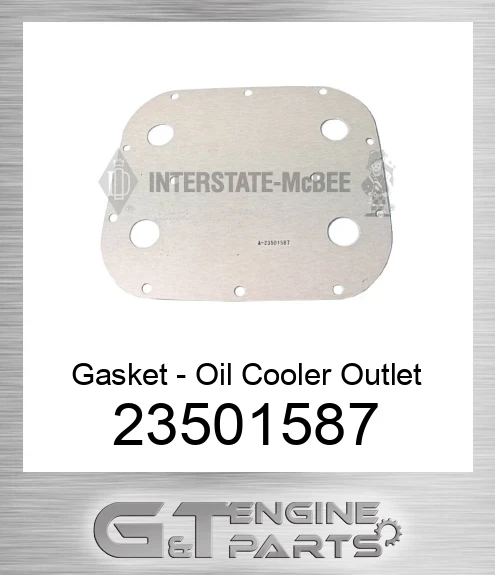 23501587 Gasket - Oil Cooler Outlet
