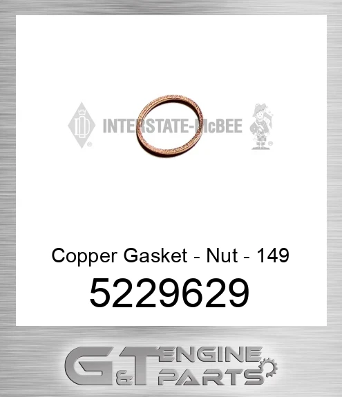 5229629 Copper Gasket - Nut - 149
