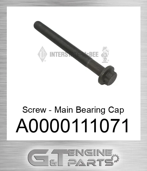 A0000111071 Screw - Main Bearing Cap