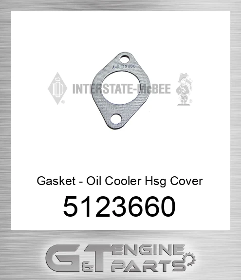 5123660 Gasket - Oil Cooler Hsg Cover