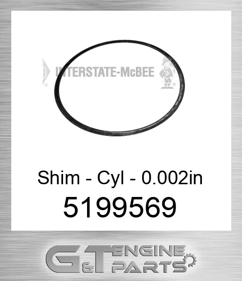 5199569 Shim - Cyl - 0.002in