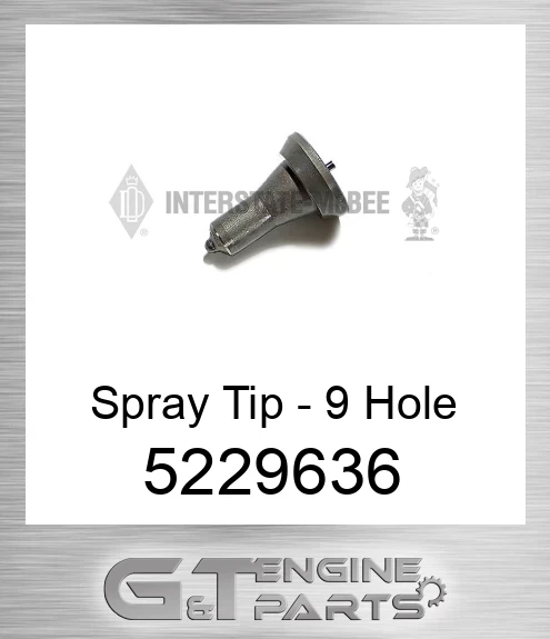 5229636 Spray Tip - 9 Hole
