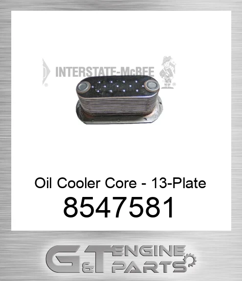 8547581 Oil Cooler Core - 13-Plate