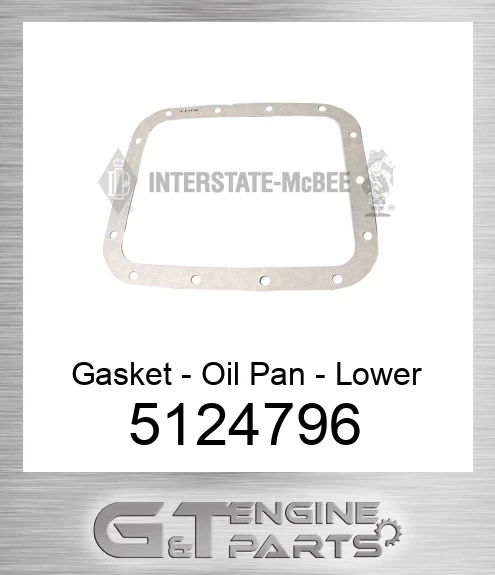 5124796 Gasket - Oil Pan - Lower
