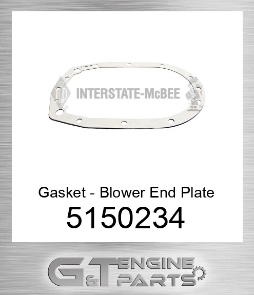 5150234 Gasket - Blower End Plate