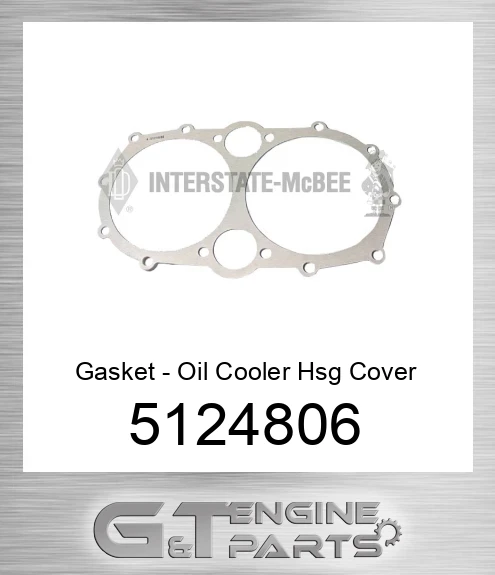 5124806 Gasket - Oil Cooler Hsg Cover