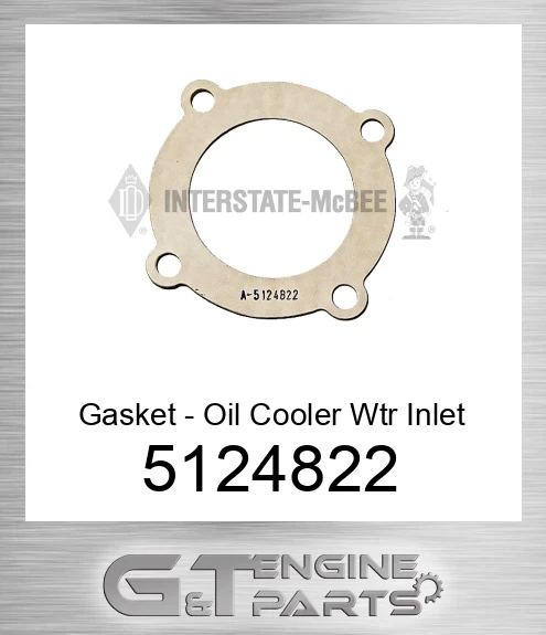 5124822 Gasket - Oil Cooler Wtr Inlet