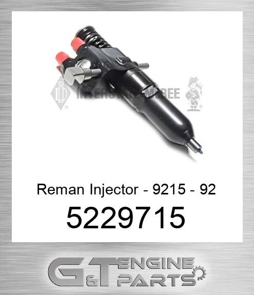 5229715 Reman Injector - 9215 - 92