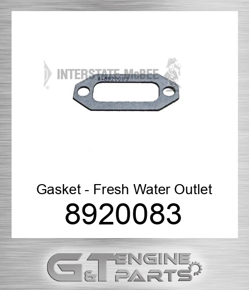 8920083 Gasket - Fresh Water Outlet