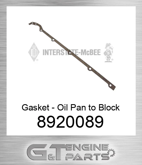 8920089 Gasket - Oil Pan to Block