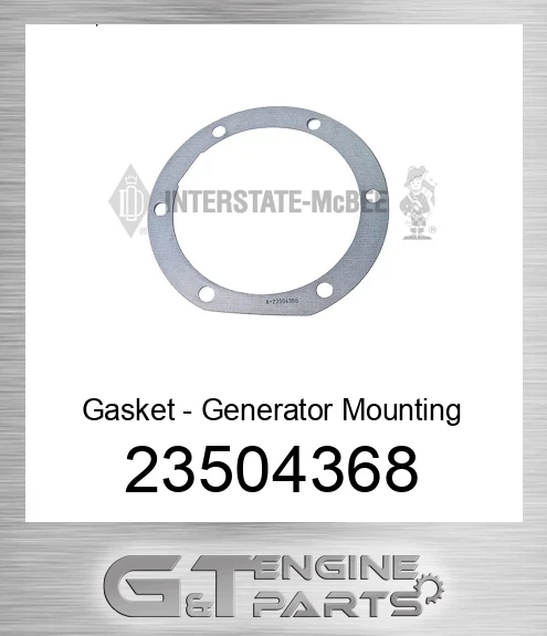 23504368 Gasket - Generator Mounting