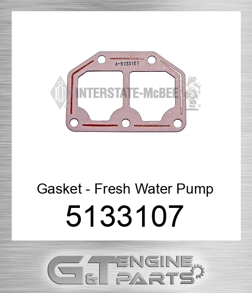 5133107 Gasket - Fresh Water Pump