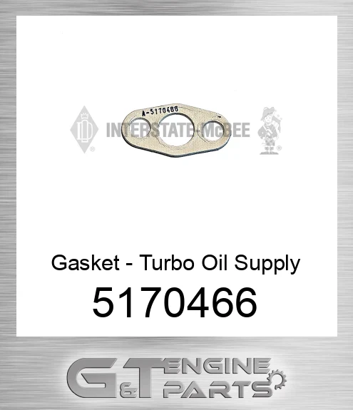 5170466 Gasket - Turbo Oil Supply