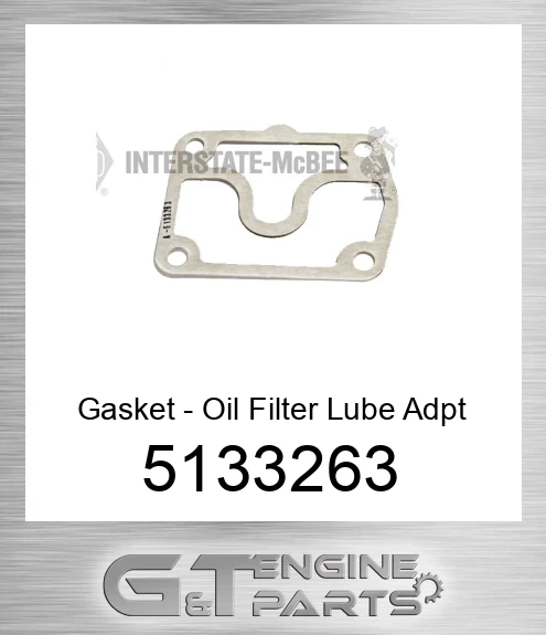 5133263 Gasket - Oil Filter Lube Adpt
