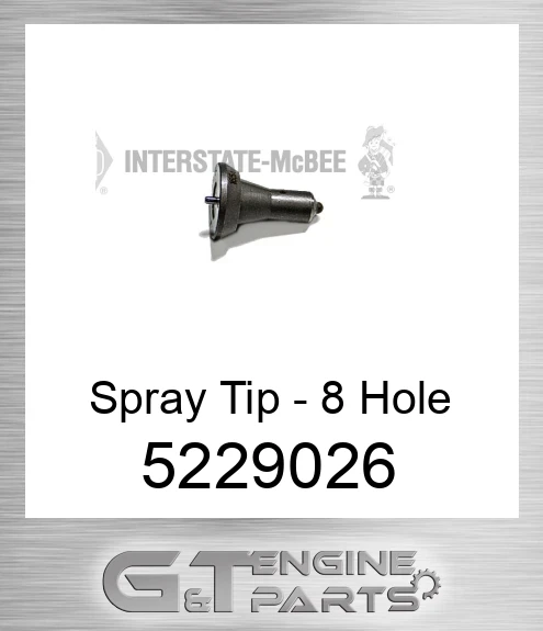 5229026 Spray Tip - 8 Hole
