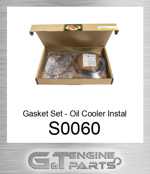 S0060 Gasket Set - Oil Cooler Instal