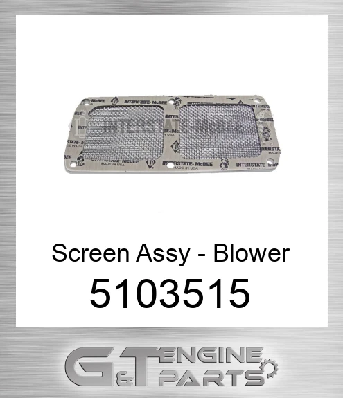5103515 Screen Assy - Blower