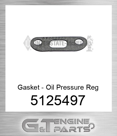 5125497 Gasket - Oil Pressure Reg