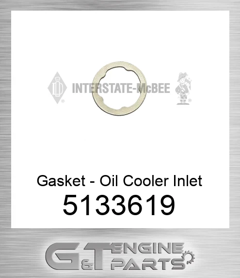 5133619 Gasket - Oil Cooler Inlet