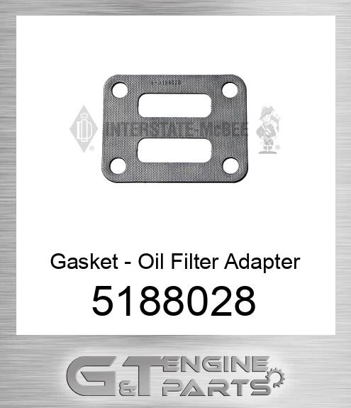 5188028 Gasket - Oil Filter Adapter