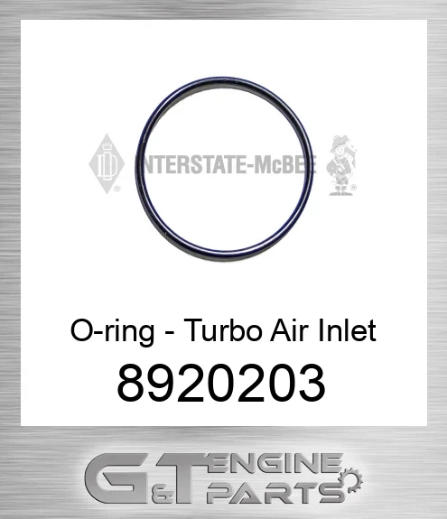 8920203 O-ring - Turbo Air Inlet