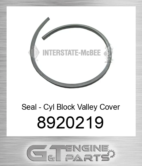 8920219 Seal - Cyl Block Valley Cover