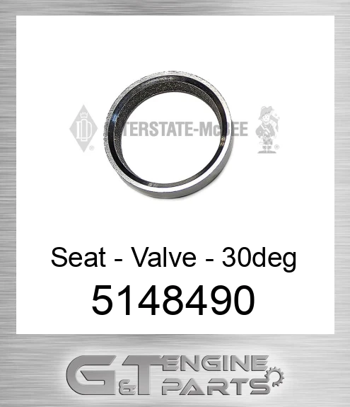 5148490 Seat - Valve - 30deg