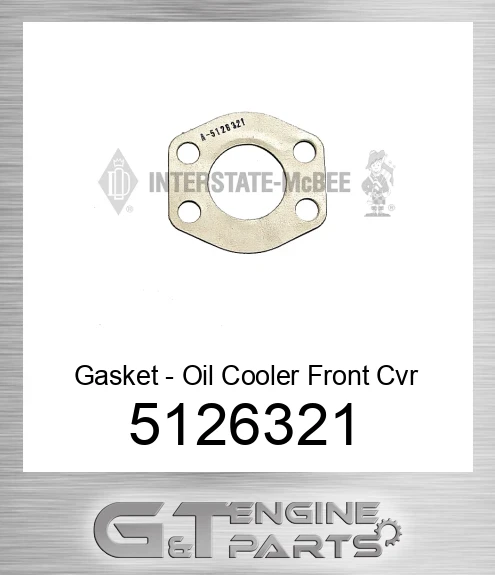 5126321 Gasket - Oil Cooler Front Cvr