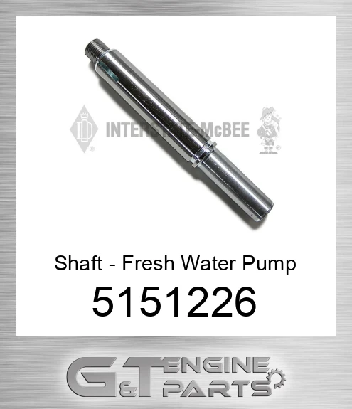 5151226 Shaft - Fresh Water Pump